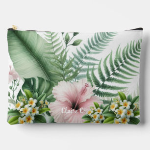 Tropische Plumeria Foliage Accessoirezak Etui