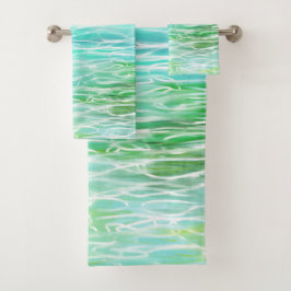 Tropische pool bad handdoek