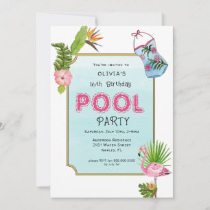 Tropische pool   Zomerfeest Aankondiging