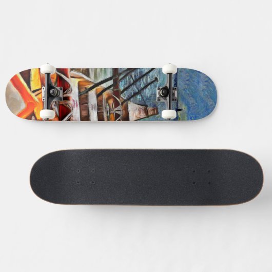 Tropische reeks skateboard (Horizontaal)