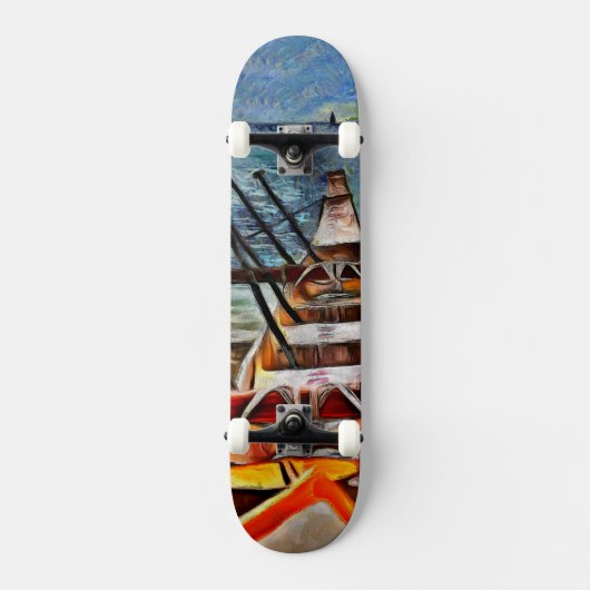 Tropische reeks skateboard (Voorkant)
