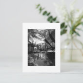 Tropische reflectie briefkaart (Staand voorkant)