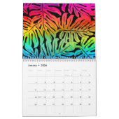 Tropische regenboog kalender (Jan 2026)