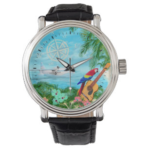 Tropische reizen horloge