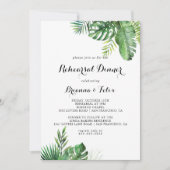 Tropische repetitie voor bestemming kaart (Voorkant)