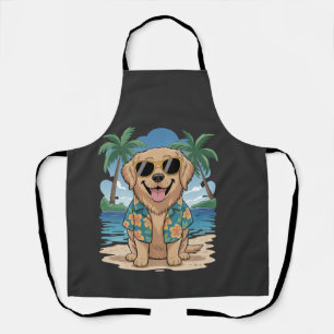 Tropische Retriever � Gouden Strand Sfeer Hond Schort