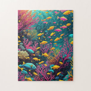 Tropische rifvis legpuzzel