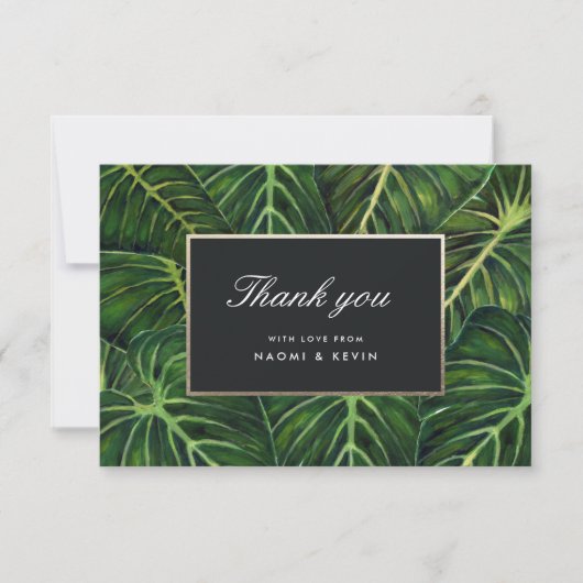 Tropische Romance / Dank u Bedankkaart (Voorkant)