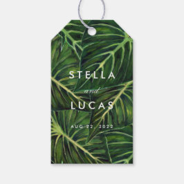 Tropische Romance II Cadeaulabel