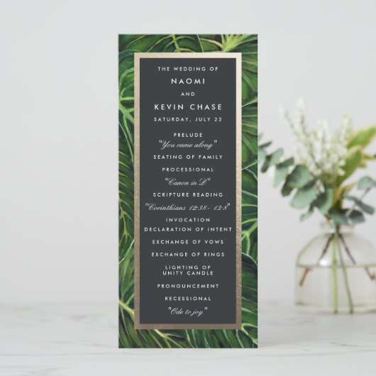 Tropische Romance / Programma (Staand voorkant)