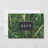 Tropische Romance / RSVP Kaartje (Achterkant)