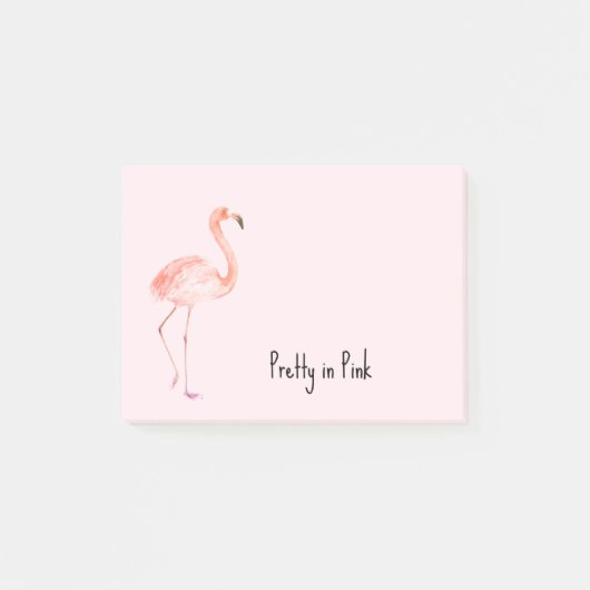 Tropische Roze Flamingo Post-it® Notes (Voorkant)