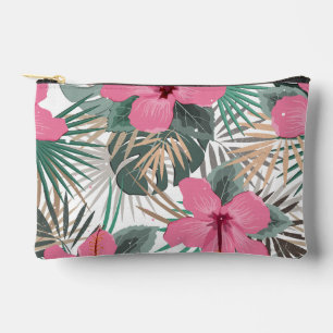 Tropische roze hibiscus etui