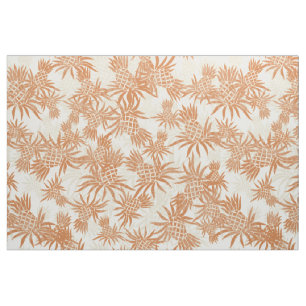 Tropische ruimtecoördinaten - ananas Camo Hawaiia Stof
