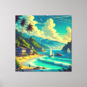 Tropische Ryukyu dromen Canvas Afdruk (Voorkant)