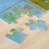 Tropische scène puzzel (Zijkant)