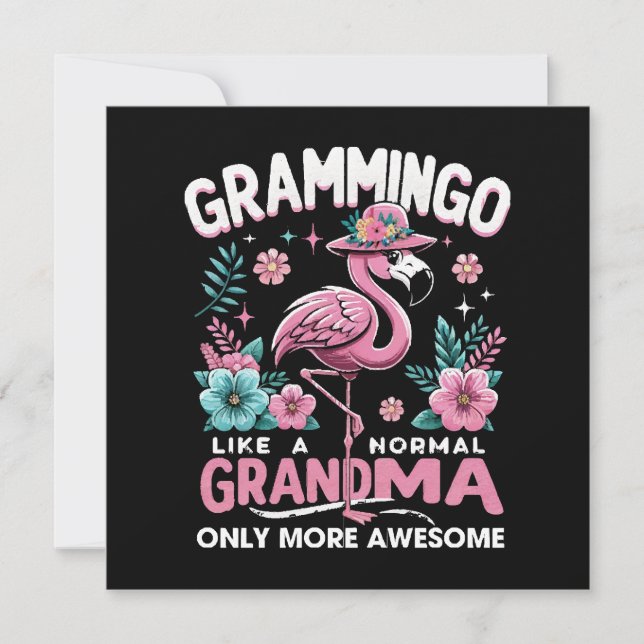 Tropische Schemer Flamingo (Voorkant)