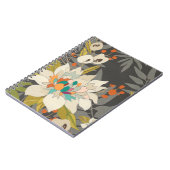 Tropische schemerbloemen notitieboek (Linkerzijde)