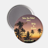 TROPISCHE SCHEMERING MAGNEET (Voorkant / Achterkant)