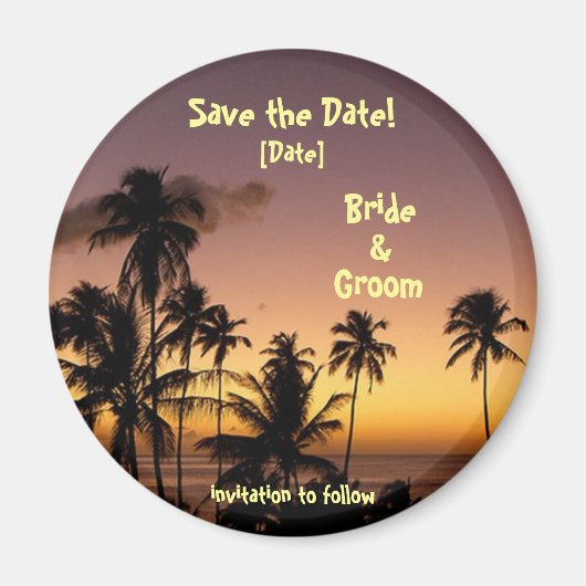 TROPISCHE SCHEMERING MAGNEET (Voorkant)