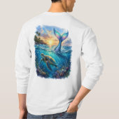Tropische Sereniteit T-shirt (Achterkant)