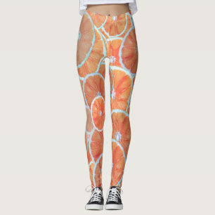 Tropische Sinaasappels van citrusvruchten Tangerin Leggings