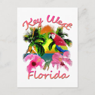 Tropische sleutel West Florida Keys Briefkaart