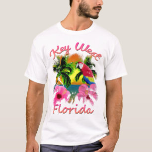 Tropische sleutel West Florida Keys T-shirt