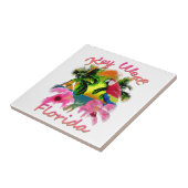 Tropische sleutel West Florida Keys Tegeltje (Zijkant)