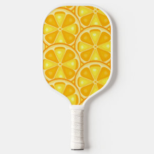TROPISCHE SOMMER VRUCHTEN Oranje citroenen Slik Pickleball Paddle