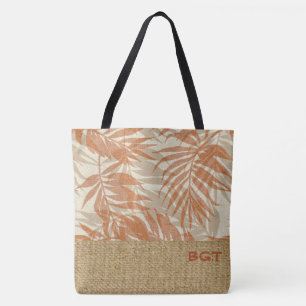 Tropische spa coördinaten- Areca Palms Beach Bag Draagtas