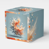 Tropische spatten bedankdoosjes (Voorkant Zijde)