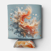 Tropische spatten blikjeskoeler (Achterkant)