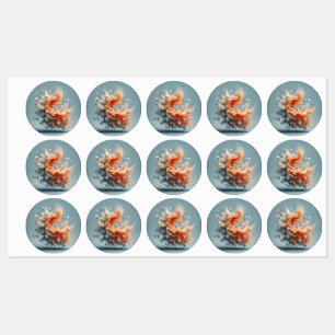 Tropische spatten labels