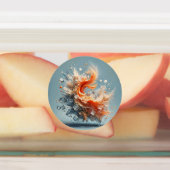 Tropische spatten labels (Aangebracht)