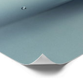 Tropische spatten poster (Hoek)