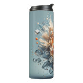 Tropische spatten thermosbeker (Gedraaid links)