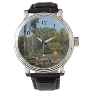 Tropische Springs Paradise Horloge
