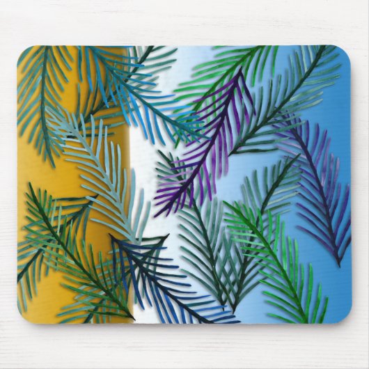 Tropische stemming Mousepad Muismat (Voorkant)