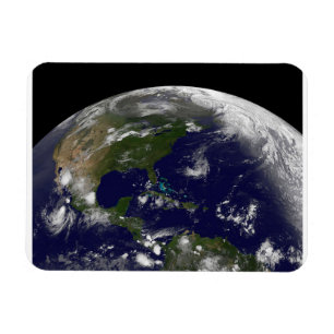 Tropische Stormen op aarde. Magneet