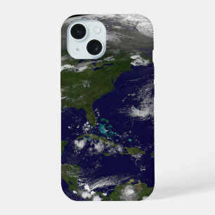 Tropische stormen op planeet aarde. iPhone 15 hoesje