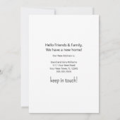 Tropische Strand Palmbomen Geel Bewegend Aankondiging (Achterkant)