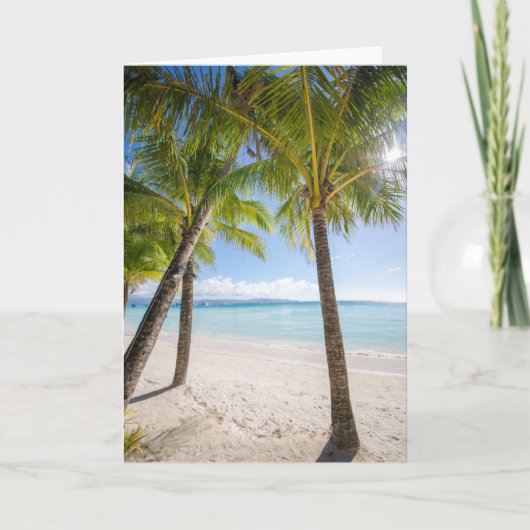 Tropische stranden | Boracay Filipijnen Kaart (Voorkant)