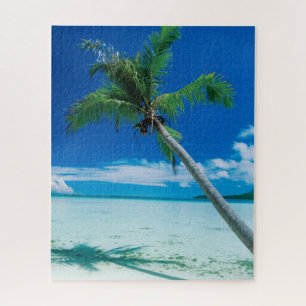 Tropische stranden   Motu Tofari Beach, Bora Bora Legpuzzel