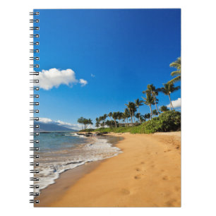 Tropische Stranden Wailea, Maui, Hawaii Notitieboek