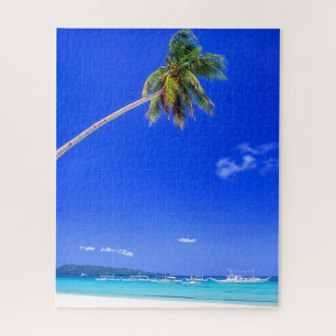 Tropische stranden Witte strand, fillipinen Legpuzzel