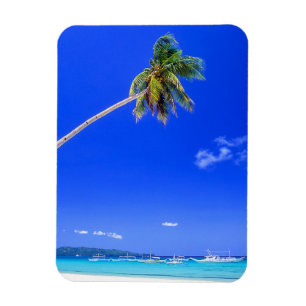 Tropische stranden Witte strand, fillipinen Magneet