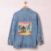 Tropische strandhut denim jacket (Hangar)