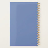 Tropische strandzonsondergang planner (Achterkant)