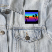 Tropische Sunset Button (In situ)